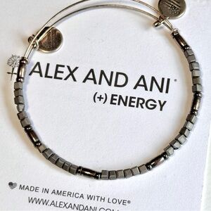 Alex and Ani Silver Energy Bangle Bracelet - Silver Zephyr